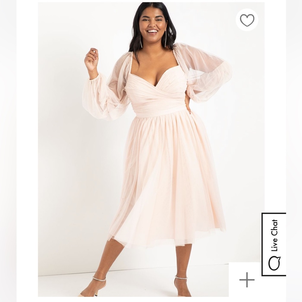 Tiered Puff Sleeve Dress